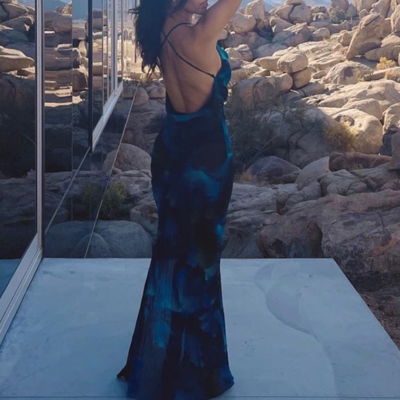 Rat & Boa Rafinha Maxi Dress - Blue medium - Picture 7 of 14